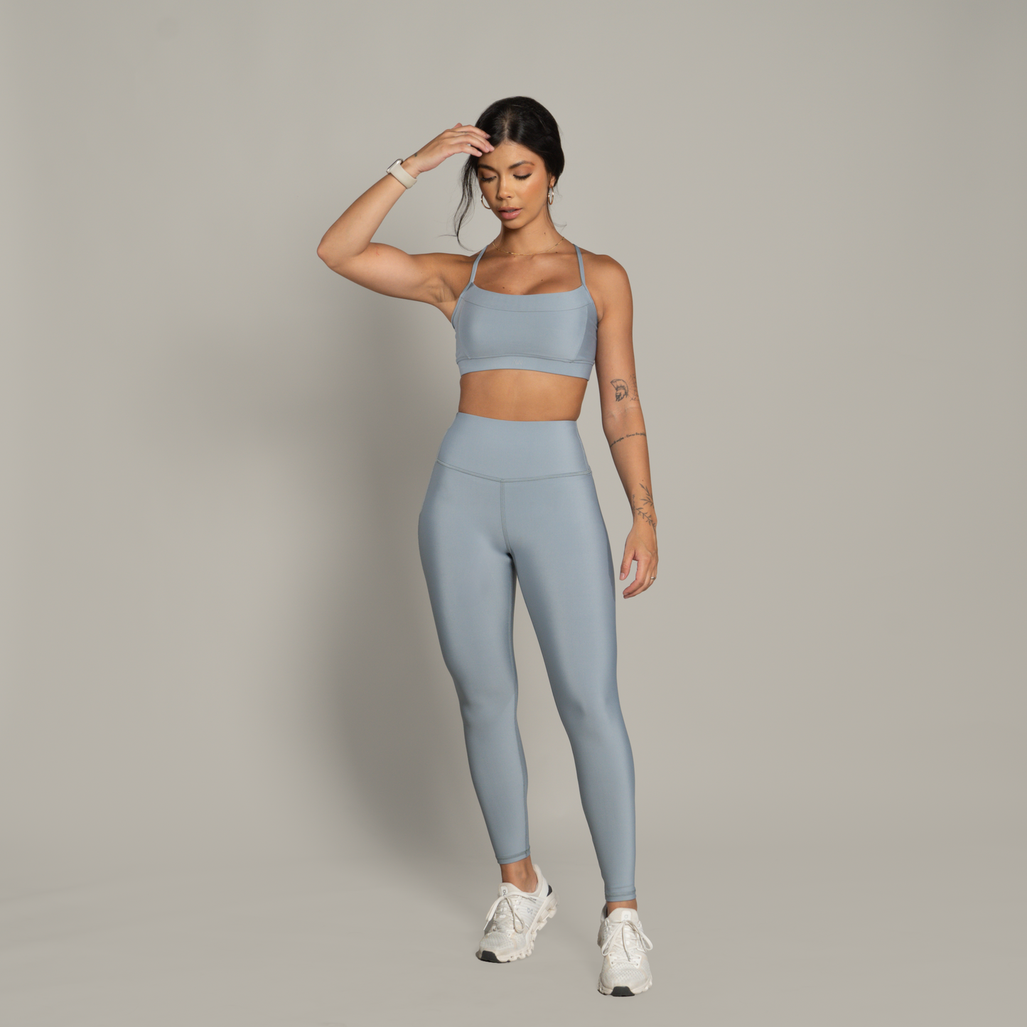 High Waist leggings sens Cosmic gray