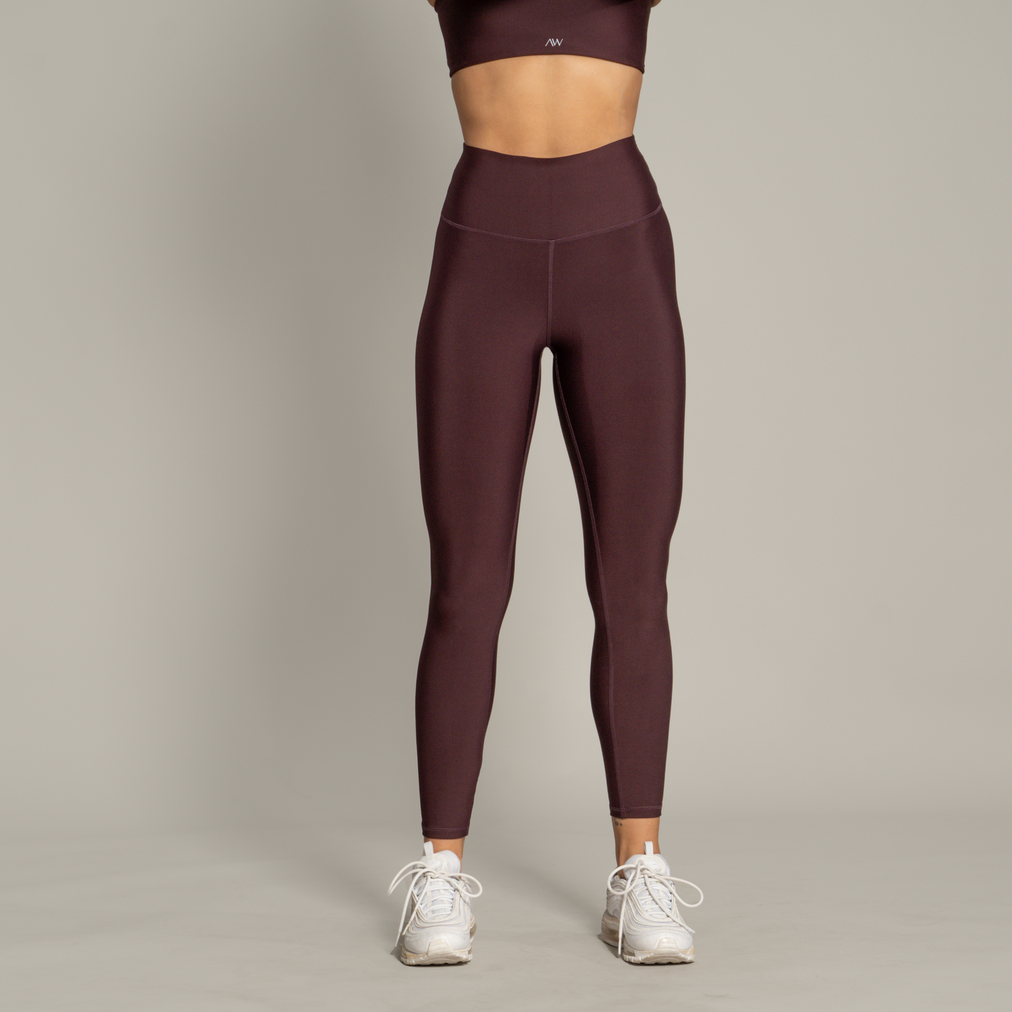 High Waist leggings sens Wine
