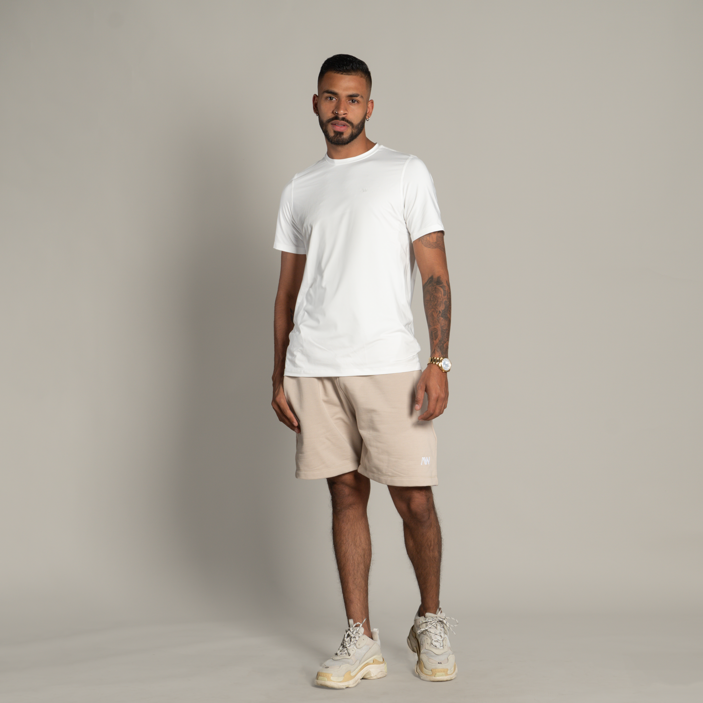 Performance Tee Man White