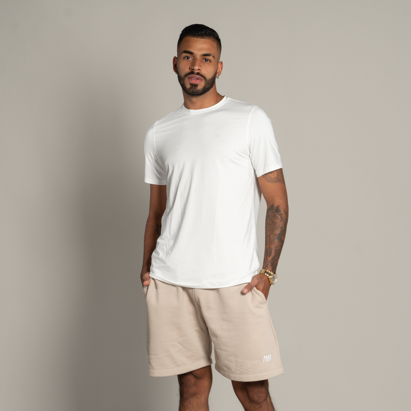 Performance Tee Man White