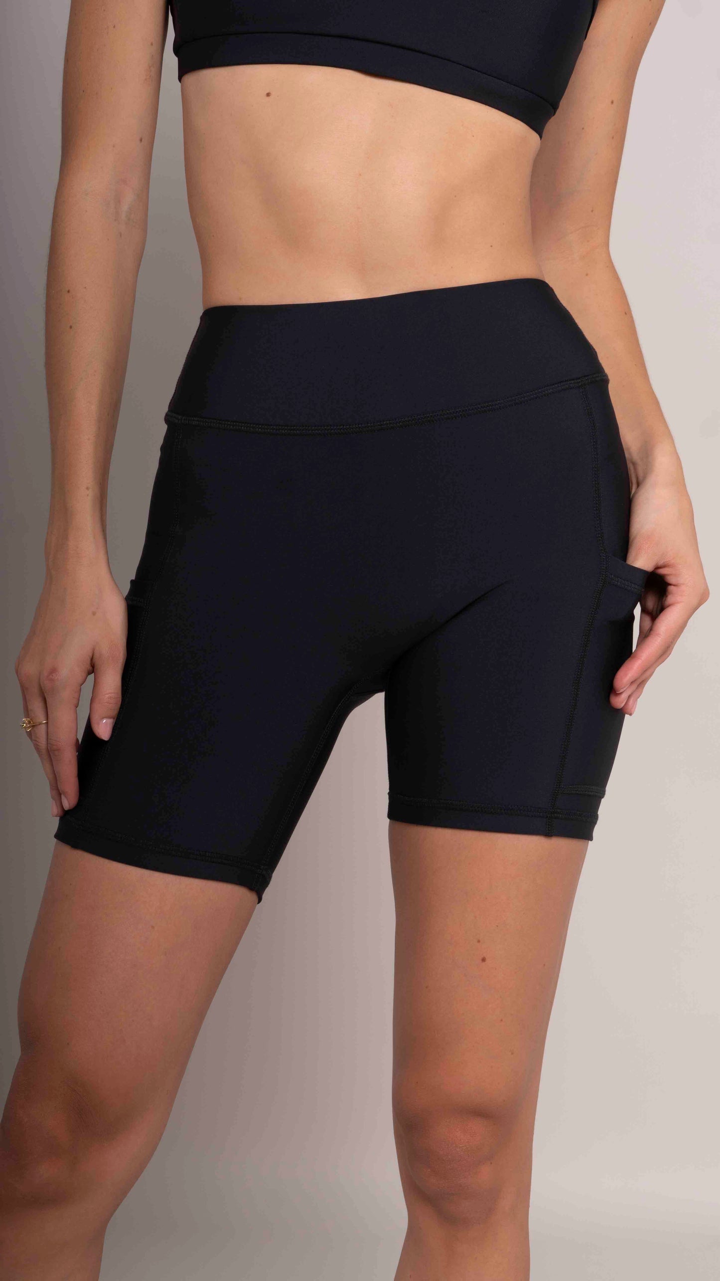Biker pockets sens black