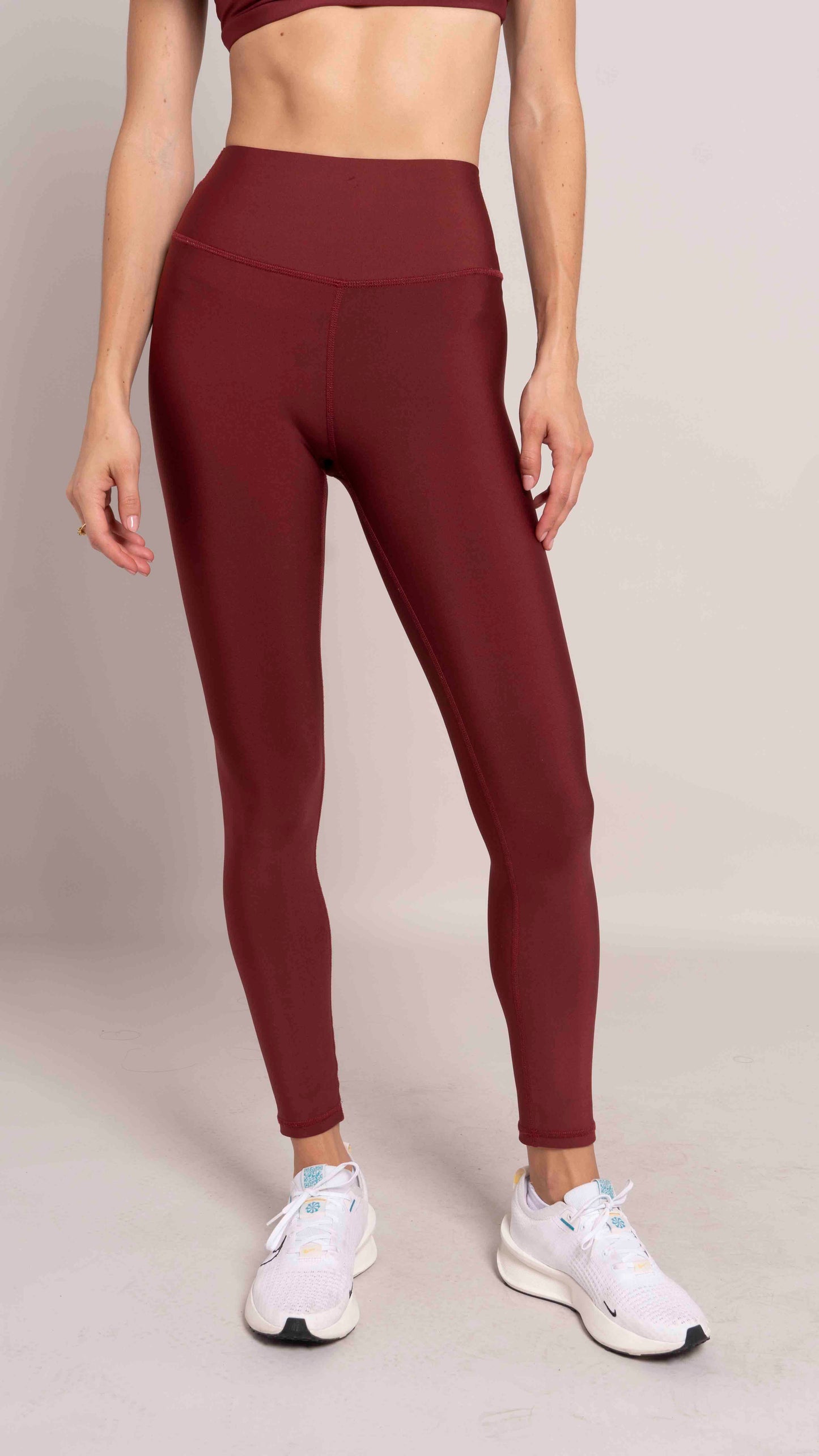 High Waist leggings sens Merlot